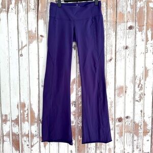 Athleta Revelation Wide Leg Purple Pant, Size Small Tall